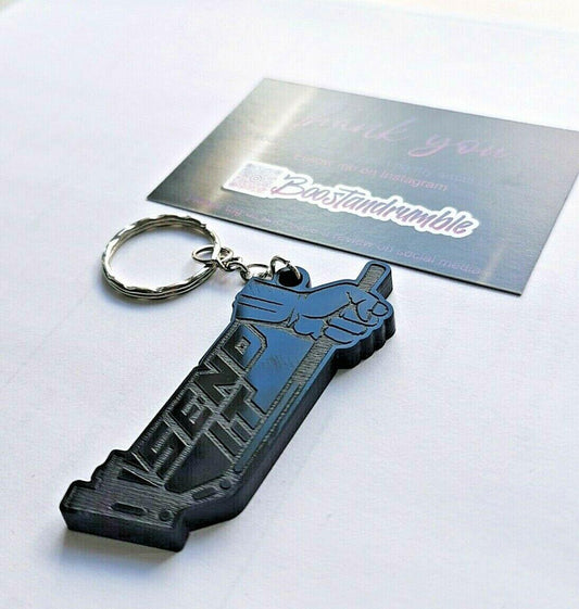 SEND IT Keyring - Boost And Rumble